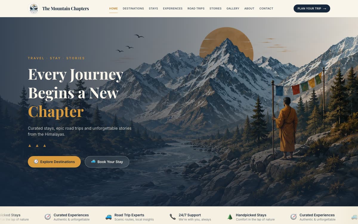 The Mountain Chapters home page